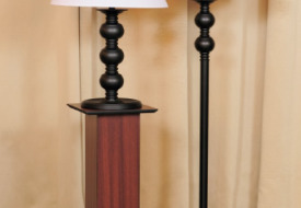 Ball Table & Floor Lamps